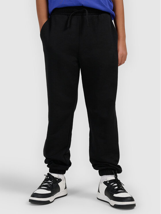 4F 4F Spodnie dresowe BASIC+ Czarny Oversize