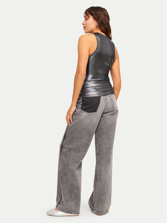 JJXX JJXX Top Forest 12266215 Strieborná Slim Fit