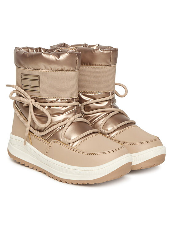 Tommy Hilfiger Tommy Hilfiger Cizme de zăpadă Snow Boot T3A5-34052-1474 S Bej