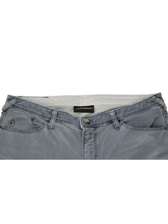 Emporio Armani Emporio Armani Jeansy 3Z2J28 2N35Z Šedá Skinny Fit