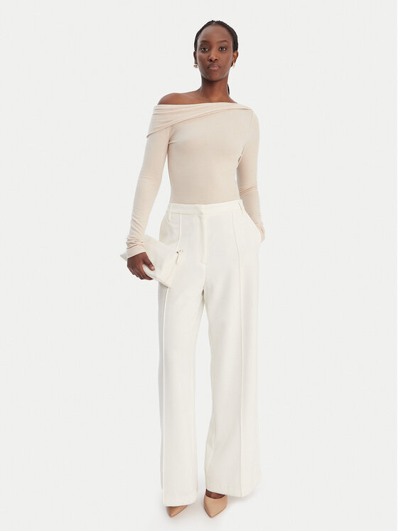 Guess Guess Блузка W6RP15 KD012 Бежевий Slim Fit