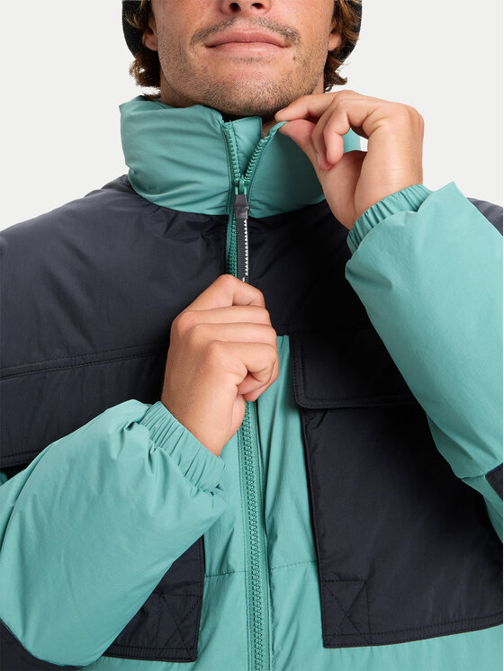 Quiksilver Quiksilver Zimné bundy Stay Puff EQYJK04179 Tyrkysová Regular Fit