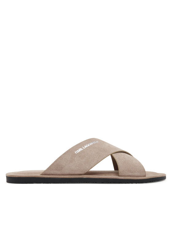 Şlapi KARL LAGERFELD Kastor III KL70214 Bej
