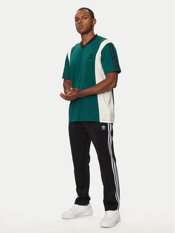 adidas adidas T-krekls Archive Panel IS1406 Zaļš Regular Fit