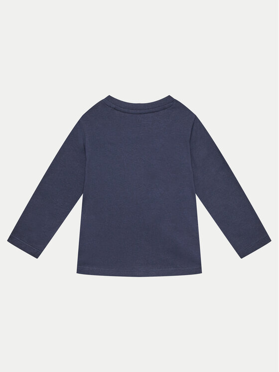 Guess Guess Блуза N4YI36 K8HM4 Тъмносин Regular Fit