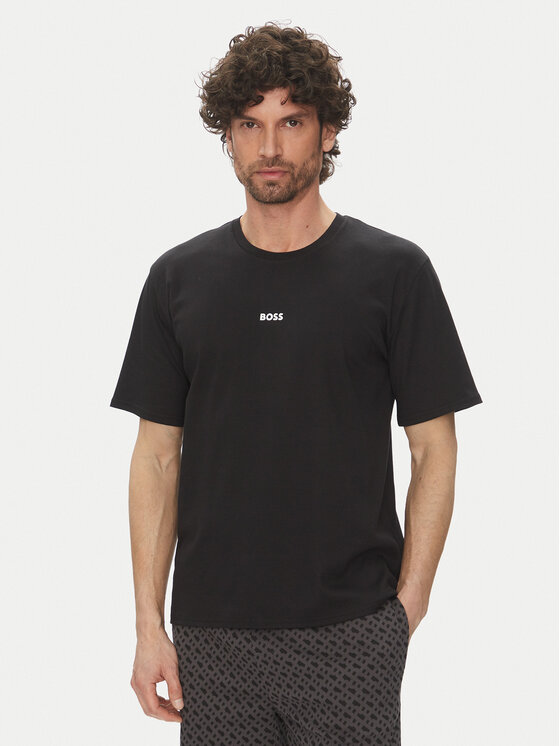 BOSS BOSS Pijama Relax 50540613 Negru Regular Fit