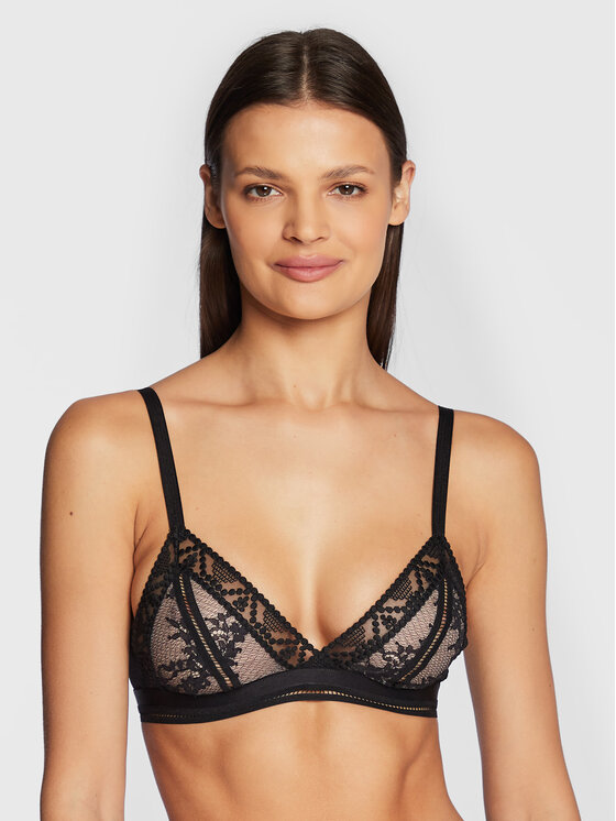 Bralette-BH Passionata, Größe S Schwarz Olivia P49J50