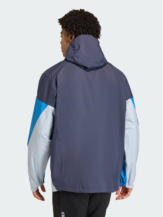 adidas adidas Kurtka outdoor 162952 Granatowy Loose Fit