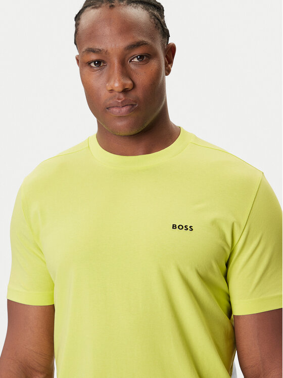 BOSS BOSS Marškinėliai 50506373 Žalia Regular Fit