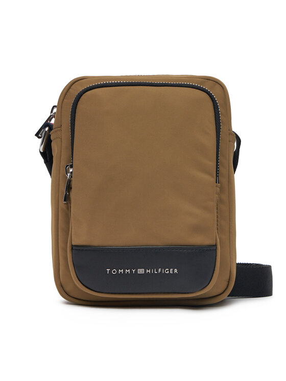 Tommy Hilfiger Tommy Hilfiger Torbica za okrog pasu Th Business Mini Reporter AM0AM13190 Rjava