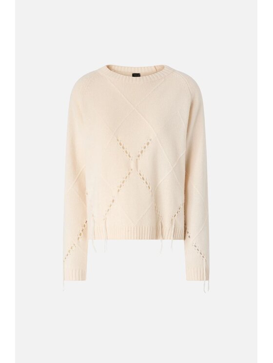 PINKO PINKO Sweter Berna Pull Beżowy Regular Fit