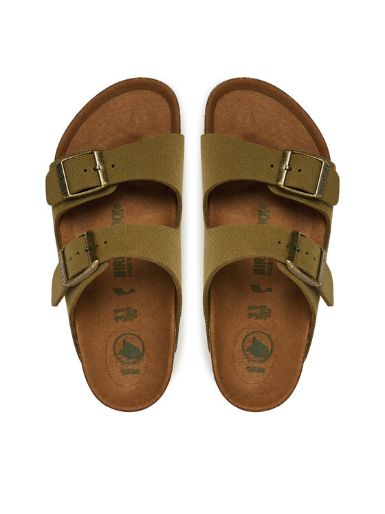 Birkenstock Birkenstock Natikače Arizona Kids Vegan 1027829 S Zelena