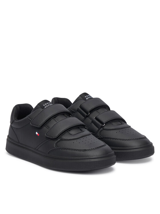 Tommy Hilfiger Tommy Hilfiger Superge Low Cut Velcro Sneaker T3X9-35240-1355 S Črna