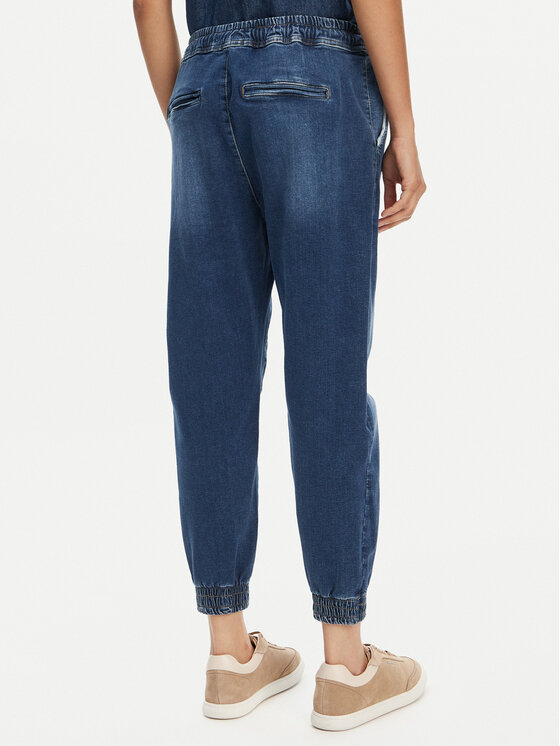 ONLY ONLY Jogger nohavice Kelda 15250383 Modrá Carrot Fit