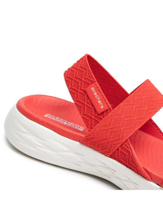 Skechers Sandales On The Go 140026 RED Rouge