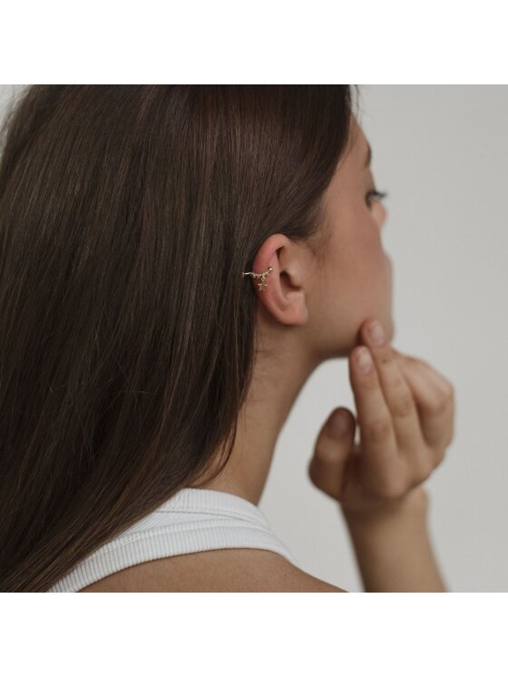 ANIA KRUK ANIA KRUK Piercing SRUKS0700Z Żółte złocenie