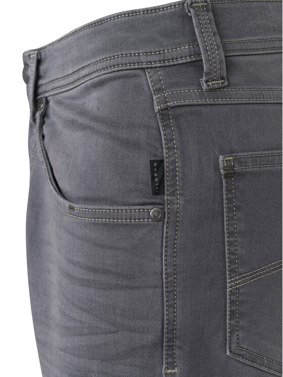 Bugatti Bugatti Jeansshorts 3138D-76604C D Grau Modern Fit