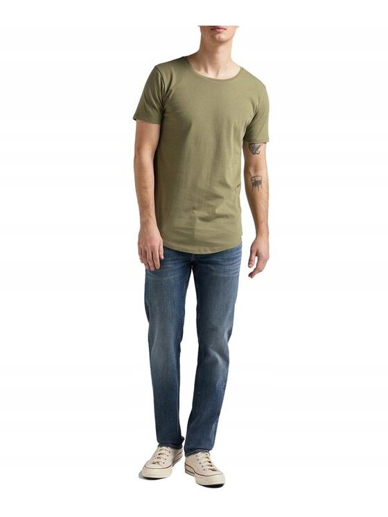 Lee Lee Jeansy DAREN ZIP FLY Niebieski Straight Fit