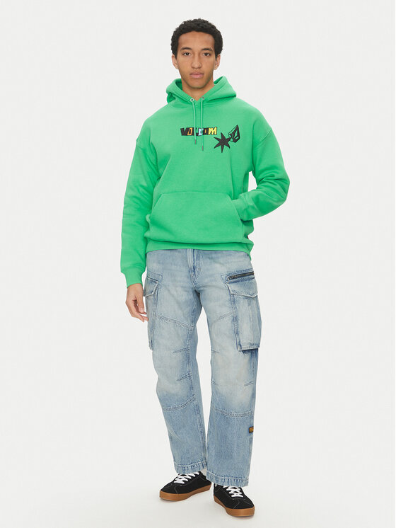 Volcom Volcom Felpa Bob Mollema 1 A4112505 Verde Loose Fit