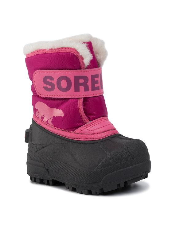 Sorel Sorel Μπότες Χιονιού Toodler Snow Commander NV1960 Ροζ