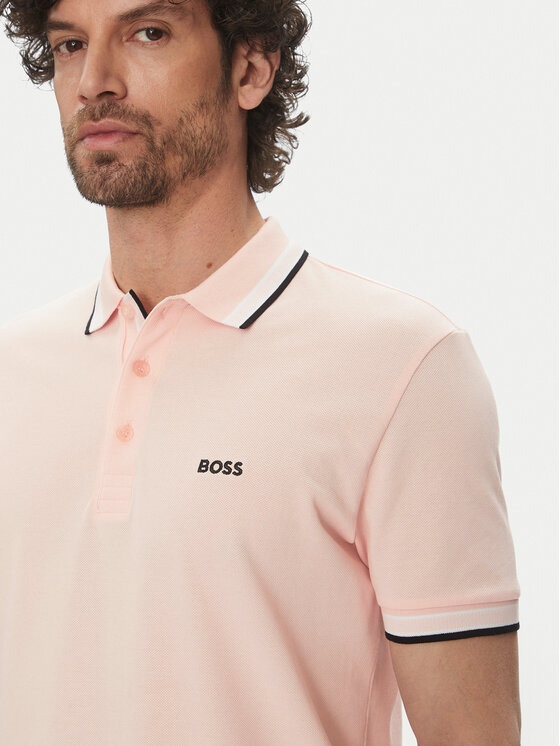 BOSS BOSS Polo majica Paddy 50469055 Roza Regular Fit