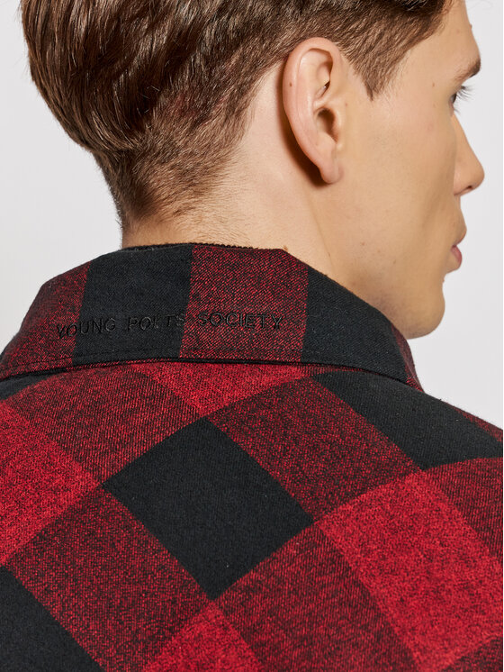 Young Poets Society Young Poets Society Giacca di transizione Alan 106489 Rosso Regular Fit