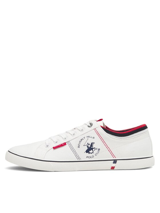 Beverly Hills Polo Club Beverly Hills Polo Club Sneakers aus Stoff M-VSS24010 Weiß