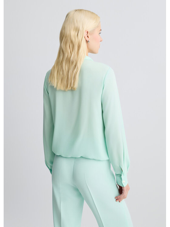 Liu Jo Liu Jo Blusa CA5379TS066X0687 Verde Regular Fit