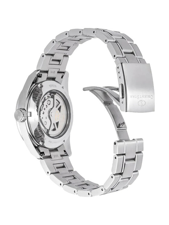 Orient Star Orient Star Zegarek RE-AU0107E00B Srebrny