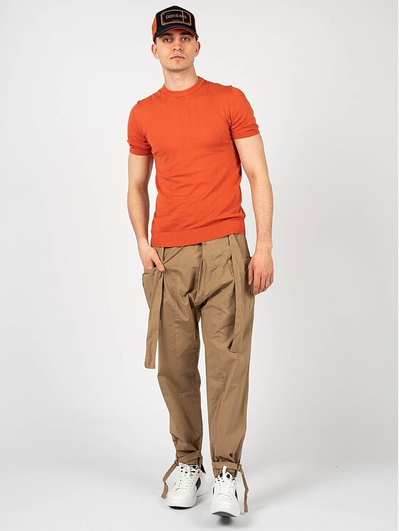 Xagon Xagon Pantaloni di tessuto P23032 FX AG54 Beige Slim Fit