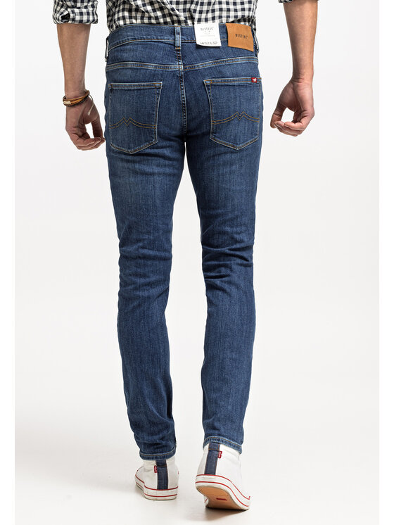 Mustang Mustang Jeansy Frisco skinny Niebieski Skinny Fit