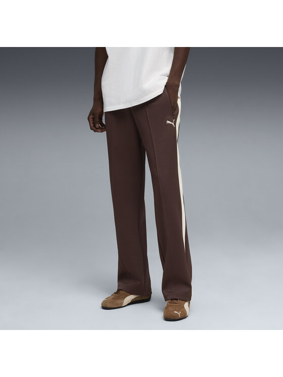 Puma Puma Spodnie dresowe 629589 Brązowy Regular Fit