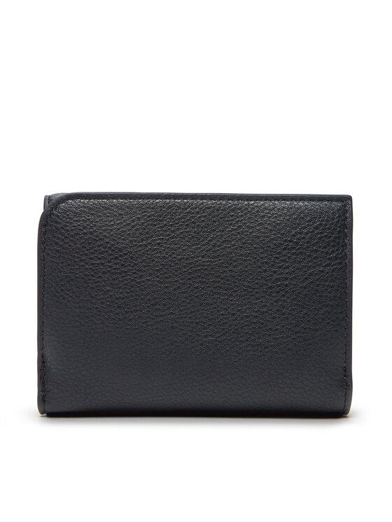 Tommy Hilfiger Tommy Hilfiger Maža Moteriška Piniginė Th Logotape Trifold AW0AW17477 Tamsiai mėlyna
