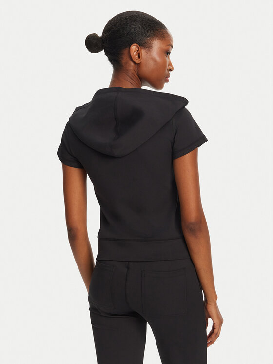 Juicy Couture Juicy Couture Mikina Active JCSAS125402 Čierna Slim Fit