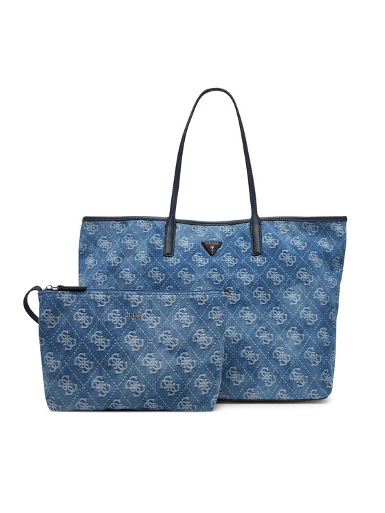 Guess Guess Дамска чанта Victtoria HWDL95 14290 Син