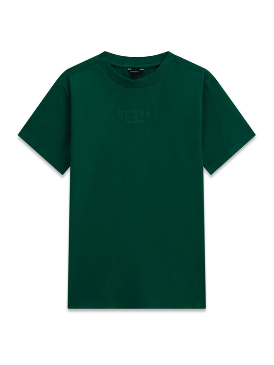 Guess Guess T-shirt L5RI36 K8HM4 Verde scuro Regular Fit