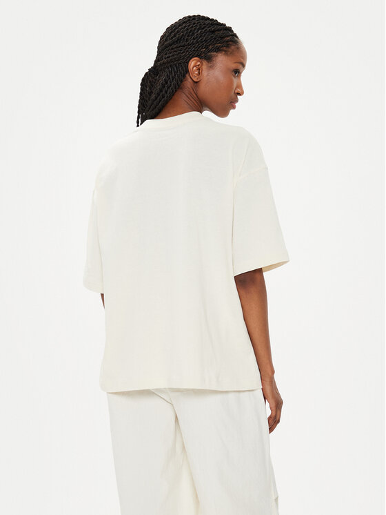 New Balance New Balance T-shirt Hyper Density WT41555 Bež Oversize