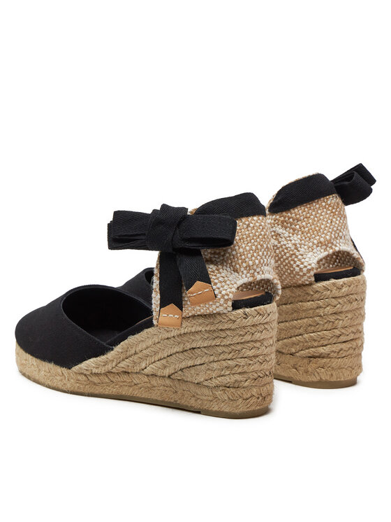Castañer Castañer Espadrile Carina/6/001 020964 Negru