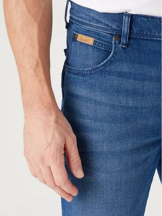 Wrangler Wrangler Jeansy TEXAS Niebieski Straight Fit