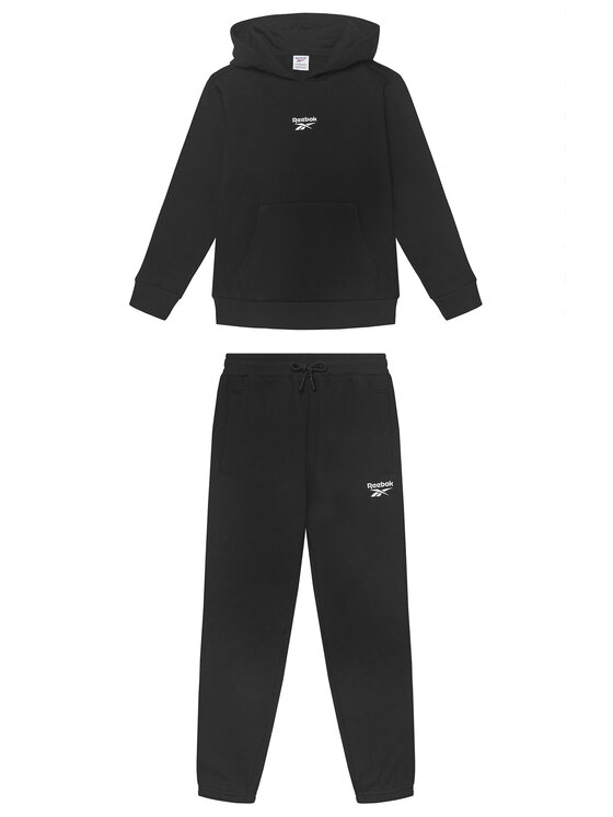 Reebok Reebok Спортен екип RK95228CCB Черен Regular Fit