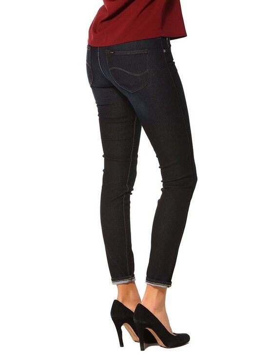 Lee Lee Jeansy SCARLETT Niebieski Skinny Fit
