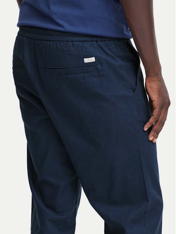 Blend Blend Szövet nadrág 20716614 Sötétkék Straight Fit