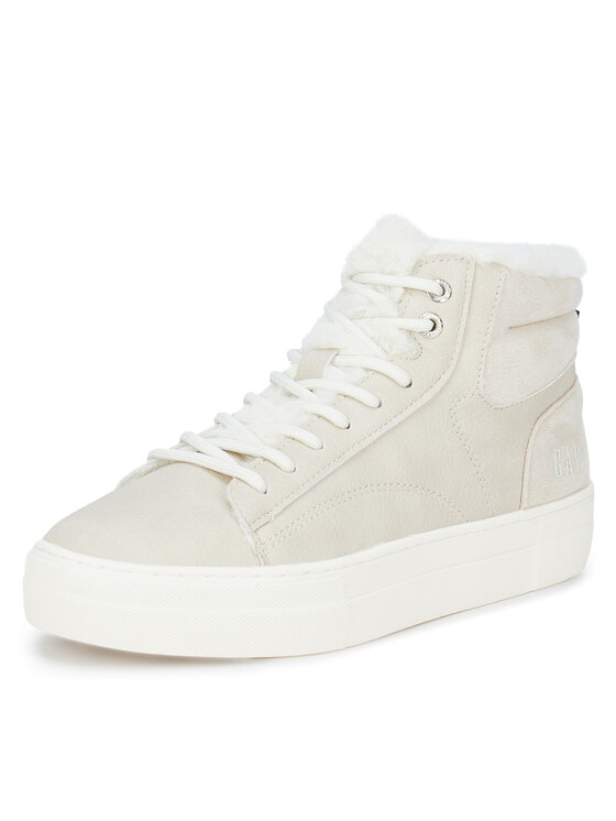 Gap Gap Tenisice PORTLAND CUP MID W GP505011AW-SA00 Écru