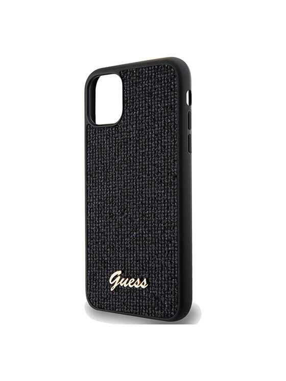 Guess Guess Etui na telefon iPhone 11 / Xr Czarny