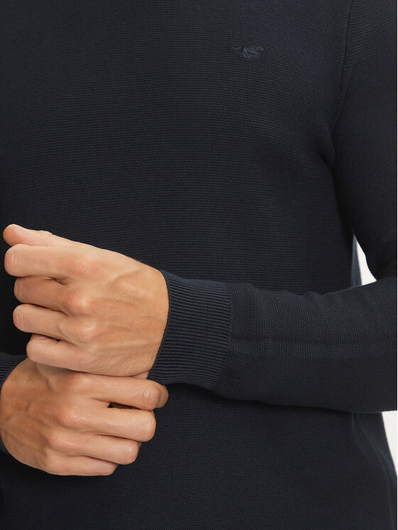 Mustang Mustang Sweater Elliot 1014688 Sötétkék Regular Fit