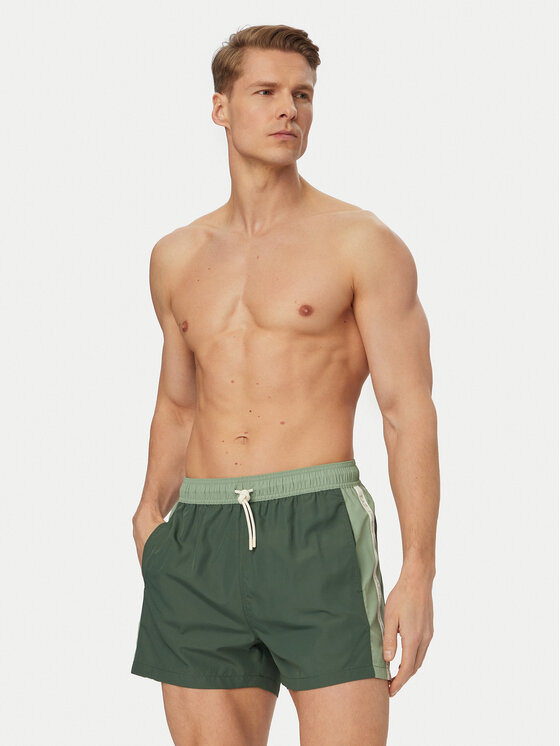 EA7 Emporio Armani EA7 Emporio Armani Pantaloni scurți pentru înot 7M001679 AF21070 M7130 Verde Regular Fit