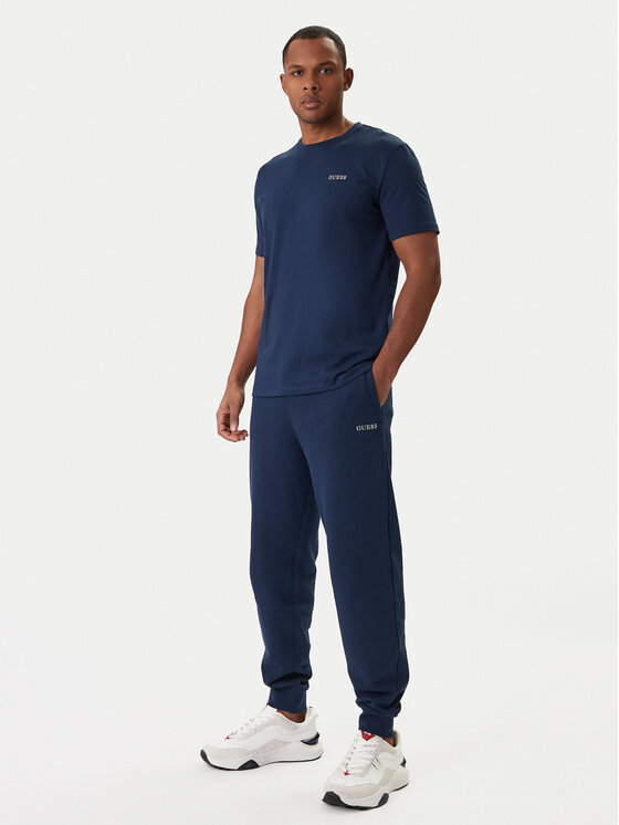 Guess Guess Tricou Z6RI17 I3Z14 Bleumarin Regular Fit