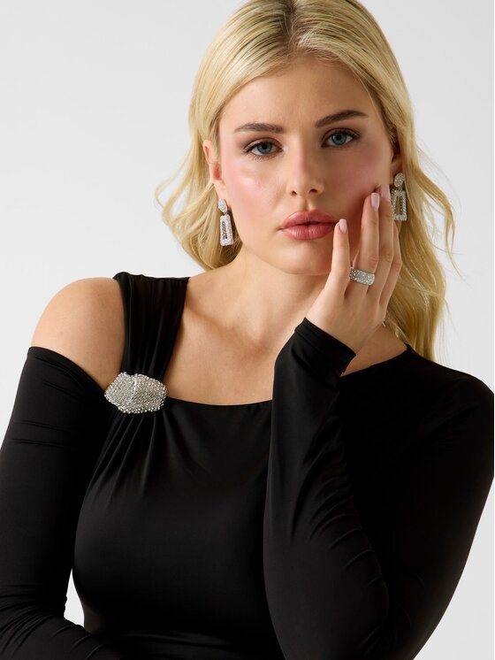 Marciano Guess Marciano Guess Ikdienas kleita 180193 Melns Classic Fit