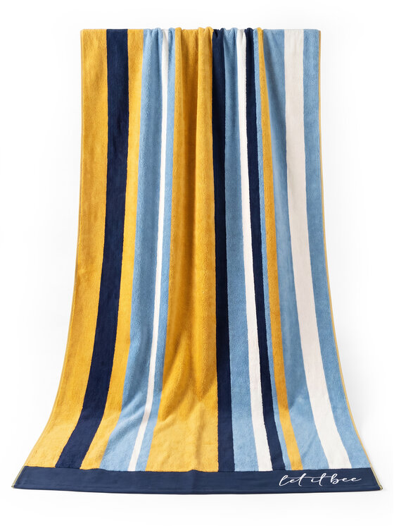 Feba Feba Telo da spiaggia RK-837 Blu scuro
