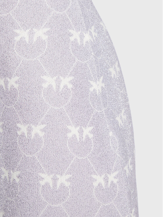 PINKO Pinko Mini sukně Galeotto 100216 A0IT Fialová Slim Fit